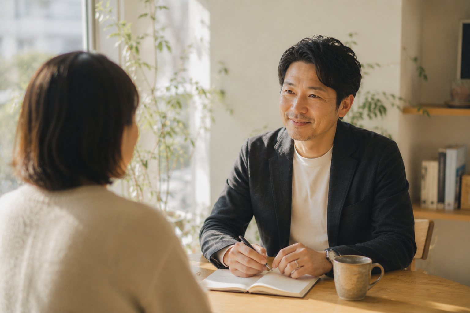 キャリア相談の様子
